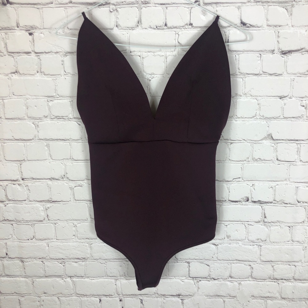 Revamped Maroon Bodysuit Size Large
